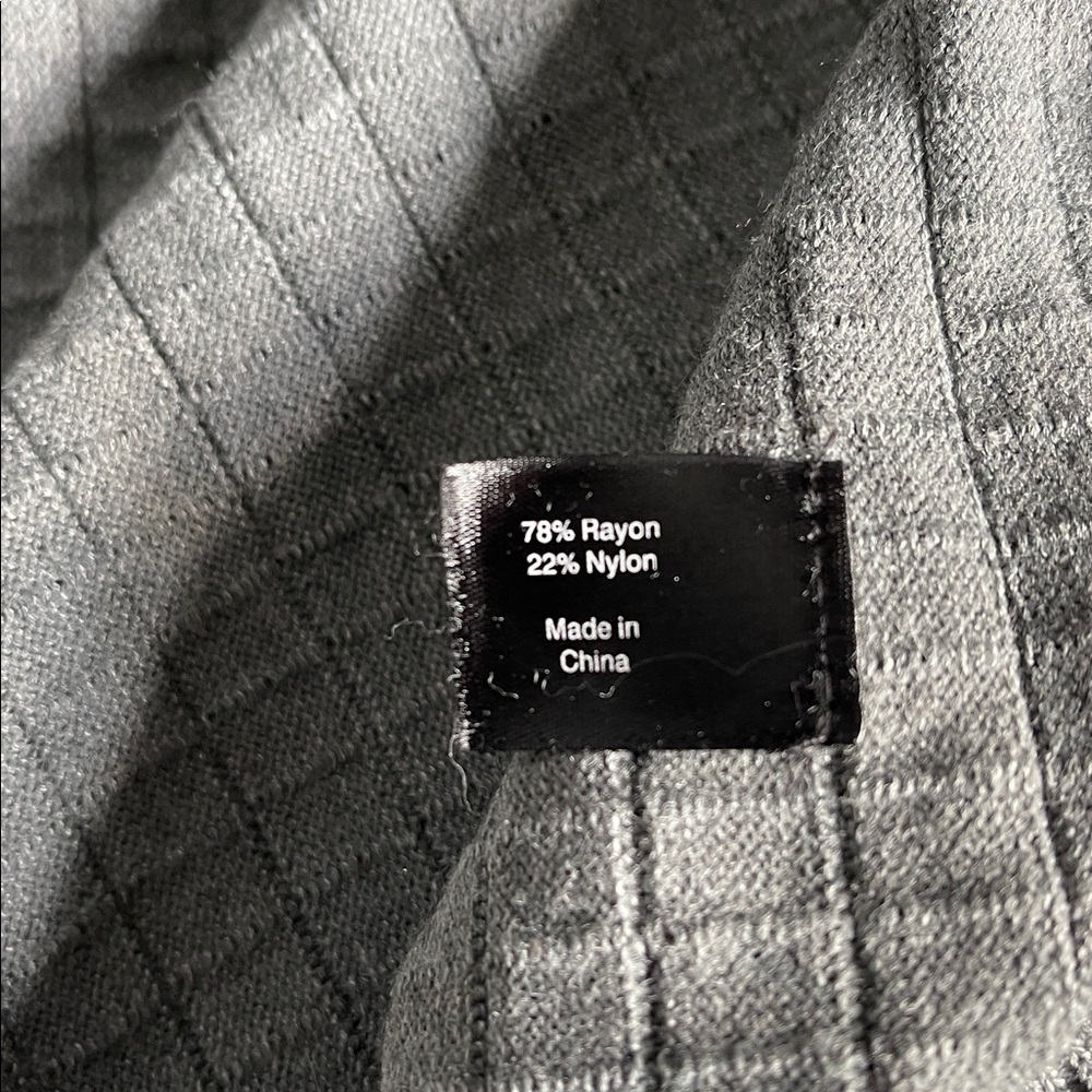 Lane Bryant Gray Ribbed Open Front Sweater - Picture 5 of 12